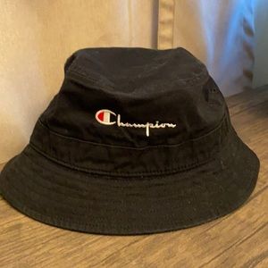 Champion Black Bucket Hat